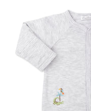 Load image into Gallery viewer, Joyful Jungle Stripe Footie
