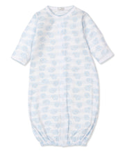 Load image into Gallery viewer, Lovey Lambs Blue Converter Gown Print
