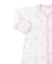 Load image into Gallery viewer, Peppy Pups Print Converter Gown - Pink
