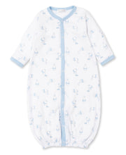 Load image into Gallery viewer, Peppy Pups Print Converter Gown - Blue
