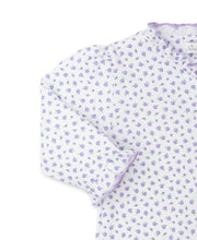 Load image into Gallery viewer, Rosebuds En Pointe Footie - Lilac
