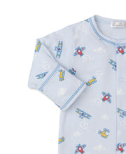 Load image into Gallery viewer, Blue Sky Planes Footie - Print
