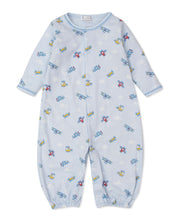 Load image into Gallery viewer, Blue Sky Planes Print Converter Gown
