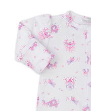 Load image into Gallery viewer, Fairytale Wishes Footie with Zipper - Print
