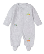Load image into Gallery viewer, Dino Frontier Embroidered Footie
