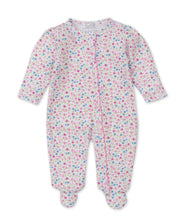 Load image into Gallery viewer, Floral Fantasy Print Footie with Zipper
