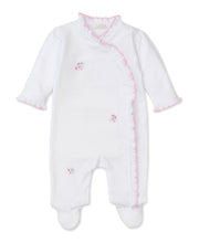 Load image into Gallery viewer, SCE Floral Fantasy with Embroidery - White with Pink
