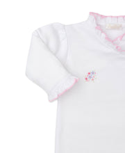 Load image into Gallery viewer, SCE Floral Fantasy with Embroidery - White with Pink
