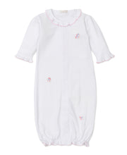 Load image into Gallery viewer, SCE Floral Fantasy Converter Gown with Embroidery - White with Pink
