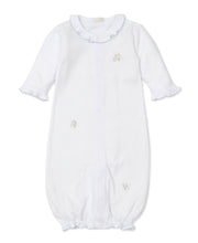 Load image into Gallery viewer, SCE Floral Fantasy Converter Gown with Embroidery - White with Blue
