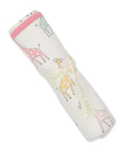 Load image into Gallery viewer, Giraffe Friends Blanket - Pink
