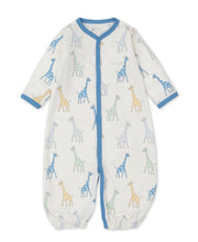 Load image into Gallery viewer, Giraffe Friends Converter Gown - Blue
