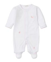 Load image into Gallery viewer, Premier Bunny Burrows Footie With Hand Embroidery - Pink
