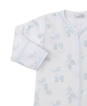 Load image into Gallery viewer, Beary Nice Kites Blue Print Footie
