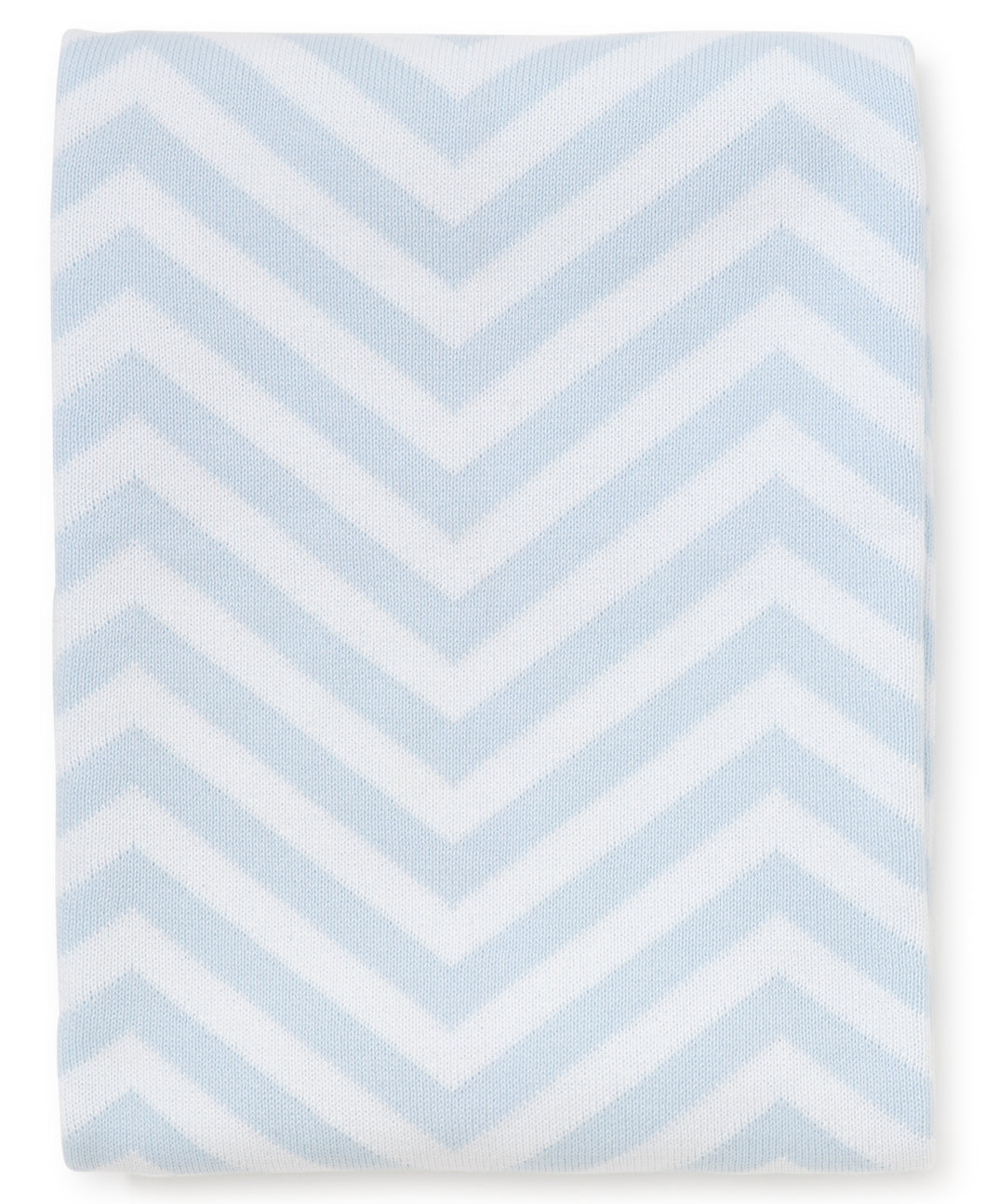 Blue chevron blanket hot sale