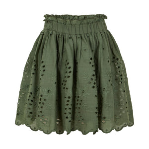 Marika Cut-Embroidered Skirt – Vita Kin