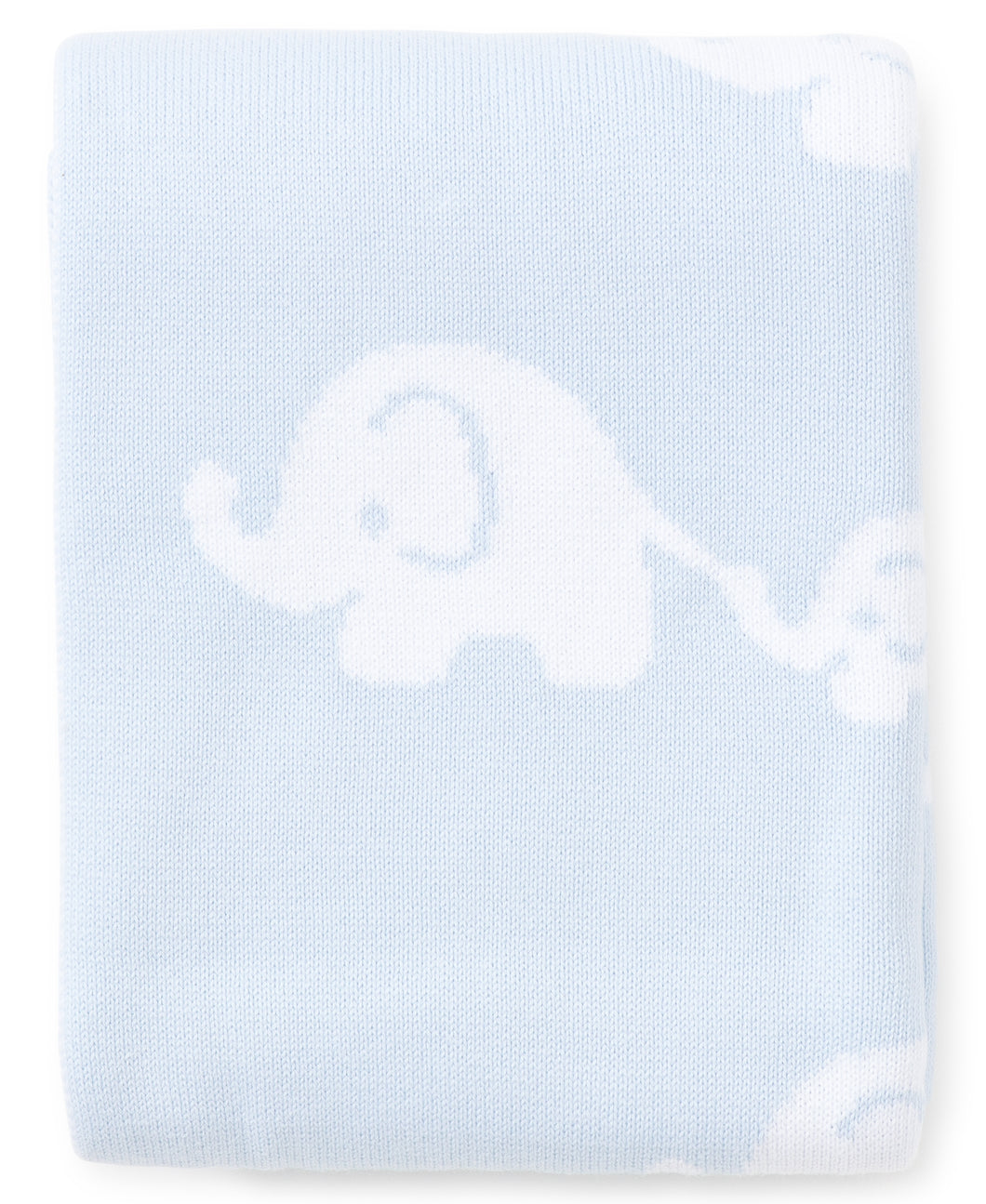 Light Blue Elephant Novelty Blanket