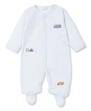 Load image into Gallery viewer, Round About Town Stripe Footie
