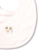 Load image into Gallery viewer, Buzzing Bees Bib - Silver
