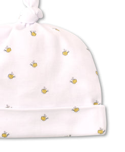 Buzzing Bees Print Hat - Yellow