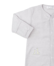 Load image into Gallery viewer, Jungle Kins Grey Stripe Footie

