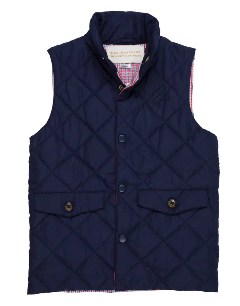 Vaughn Vest - Nantucket Navy