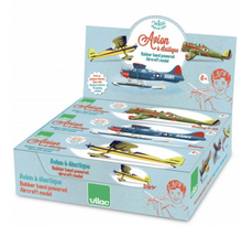 Load image into Gallery viewer, Green Boeing P-26 Rubber Band Airplane
