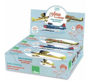 Green Boeing P-26 Rubber Band Airplane