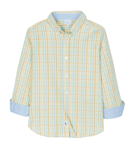 Preppy Check Button Down Shirt