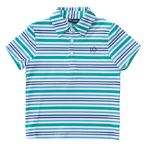 Load image into Gallery viewer, Performance Polo in Slushy Stripe
