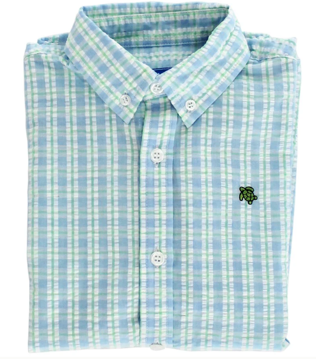 Retreat Seersucker Button Down