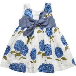 Blue Hydrangeas River Dress