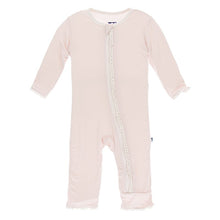 Load image into Gallery viewer, Macaroon Muffin Ruffle Coverall With Zipper
